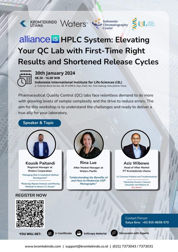 Alliance iS HPLC System: Elevating Your QC Lab with First-Time Right Results, and Shortened Release Cycles